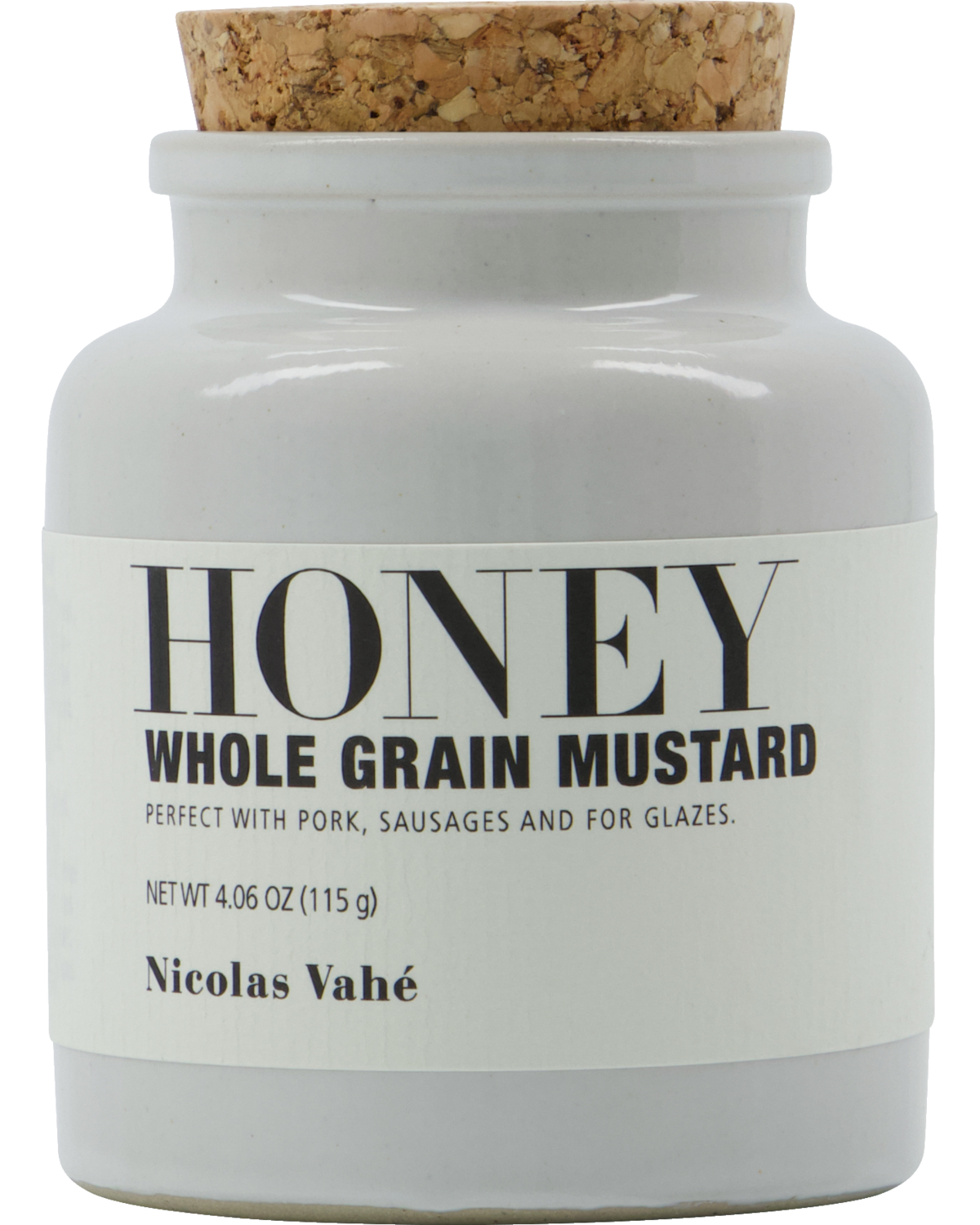 Nicolas Vahé Mustard with Honey and Whole Grains
