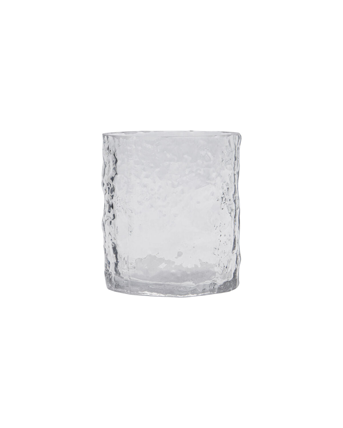 House Doctor Vase Huri – Klar – H: 13 cm, dia L: 11.5 cm