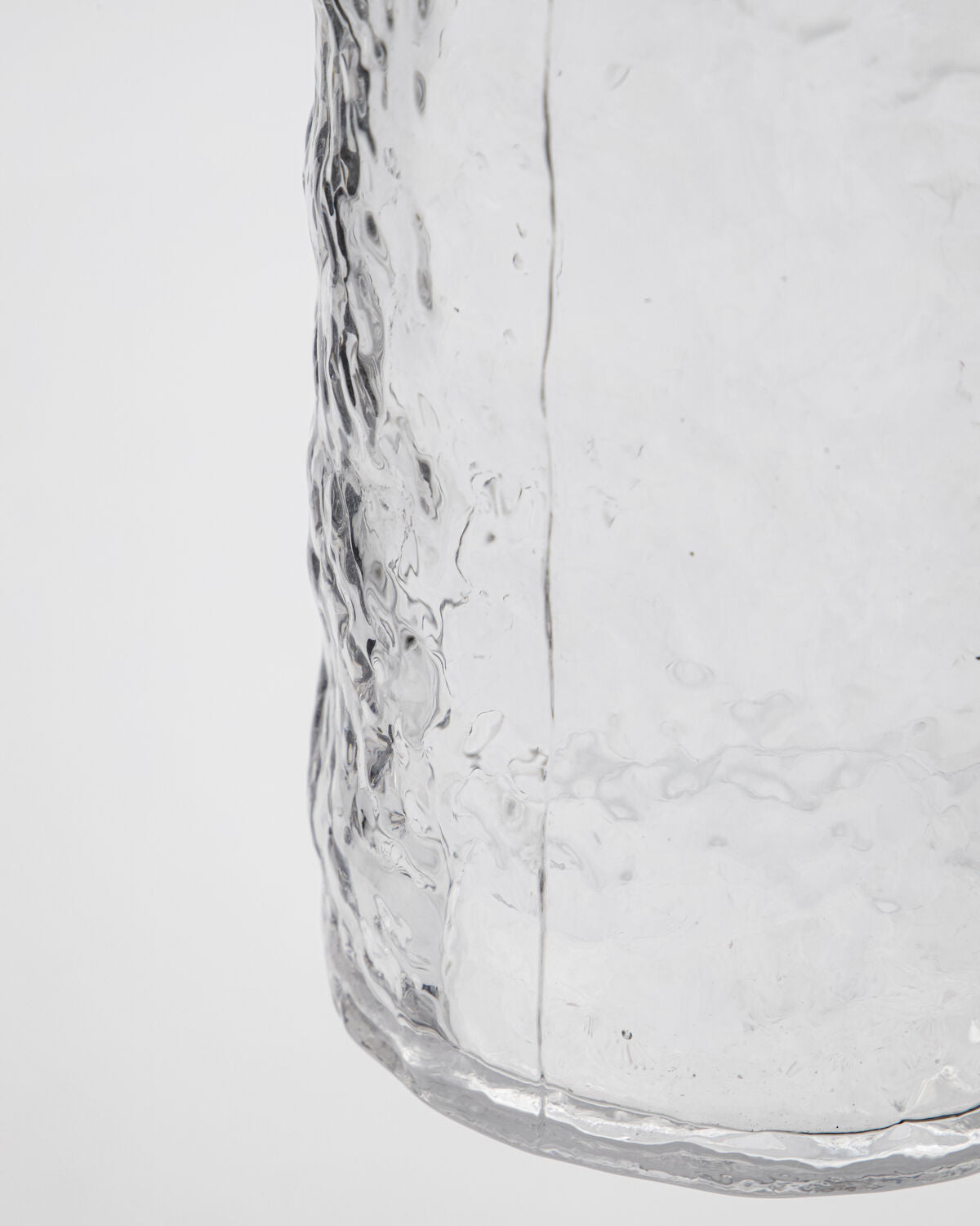 House Doctor Vase Huri – Klar – H: 20 cm, dia L: 11.5 cm