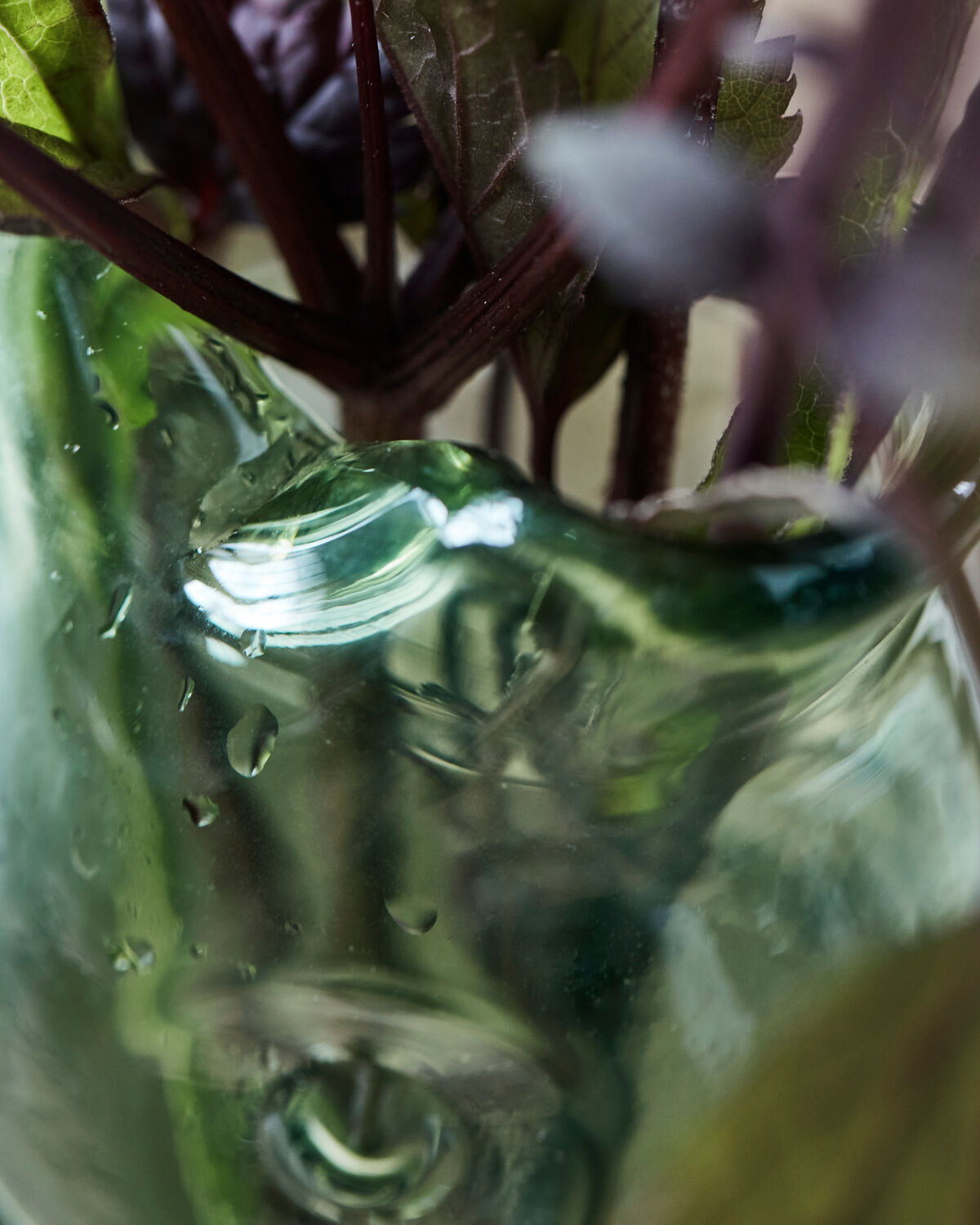House Doctor Vase Fish – Grün – L: 11 cm, B: 7 cm, H: 27.5 cm