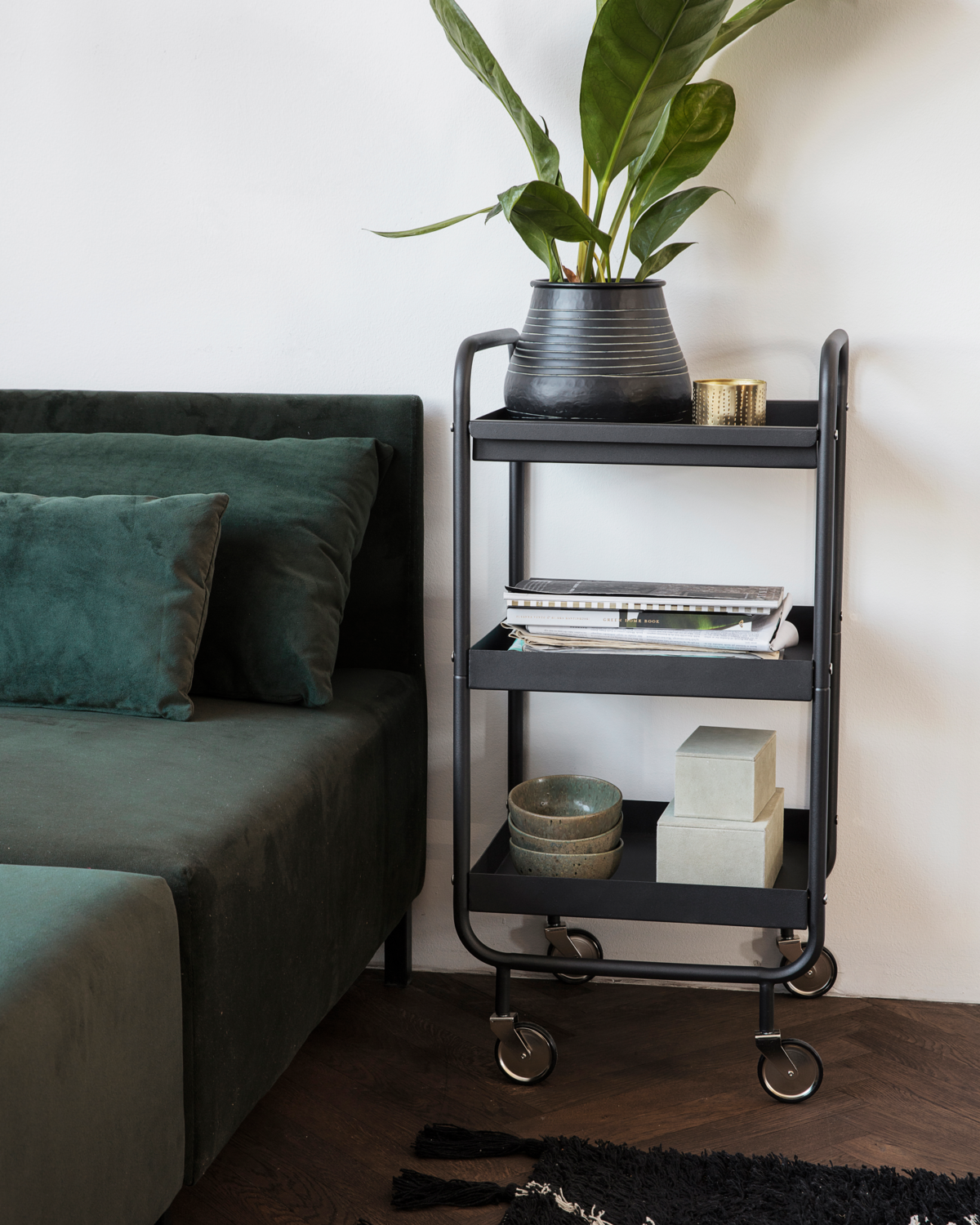 Trolley, HDRoll, Black