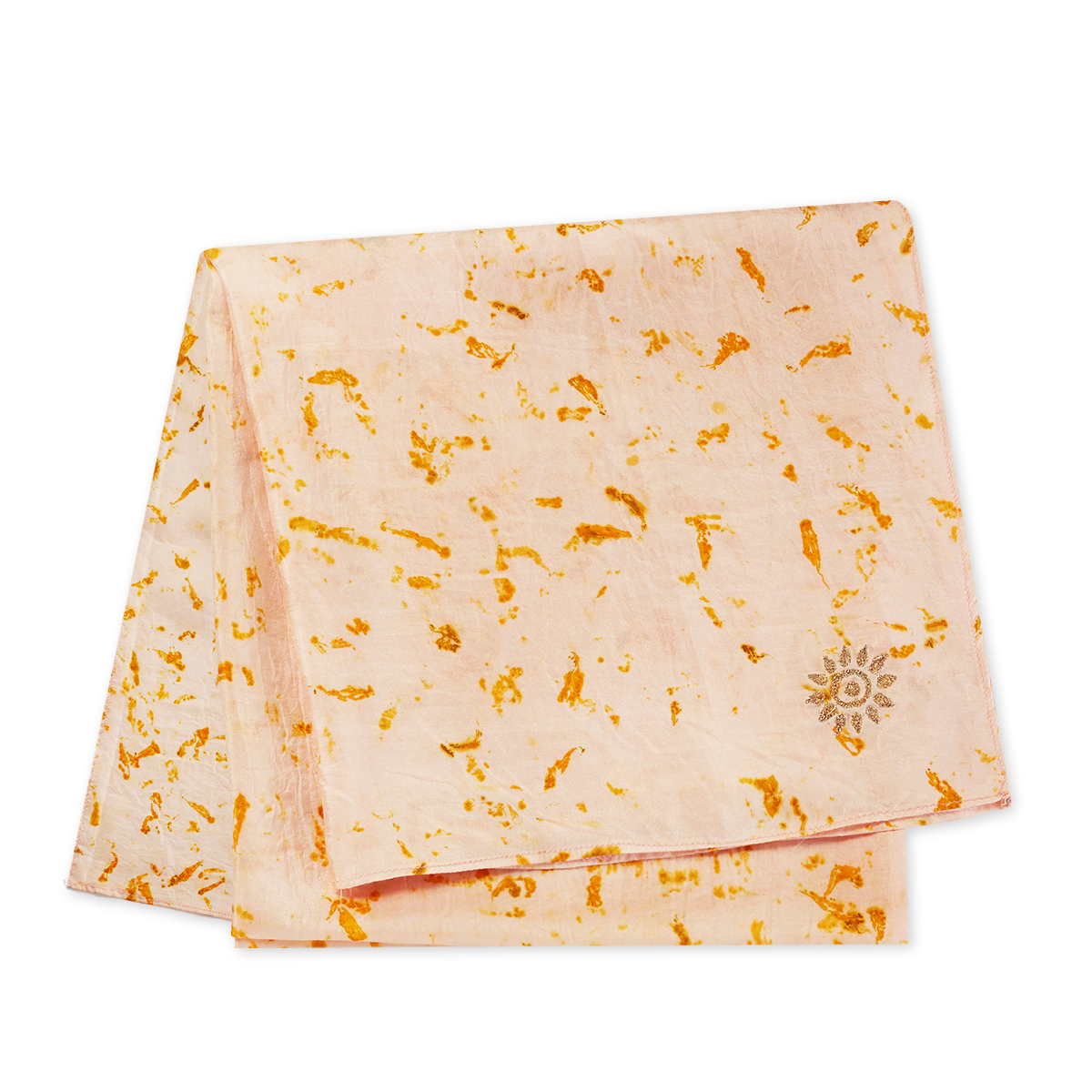 MAULI RITUALS Temple Blessed – Seidentuch 90 × 90 cm