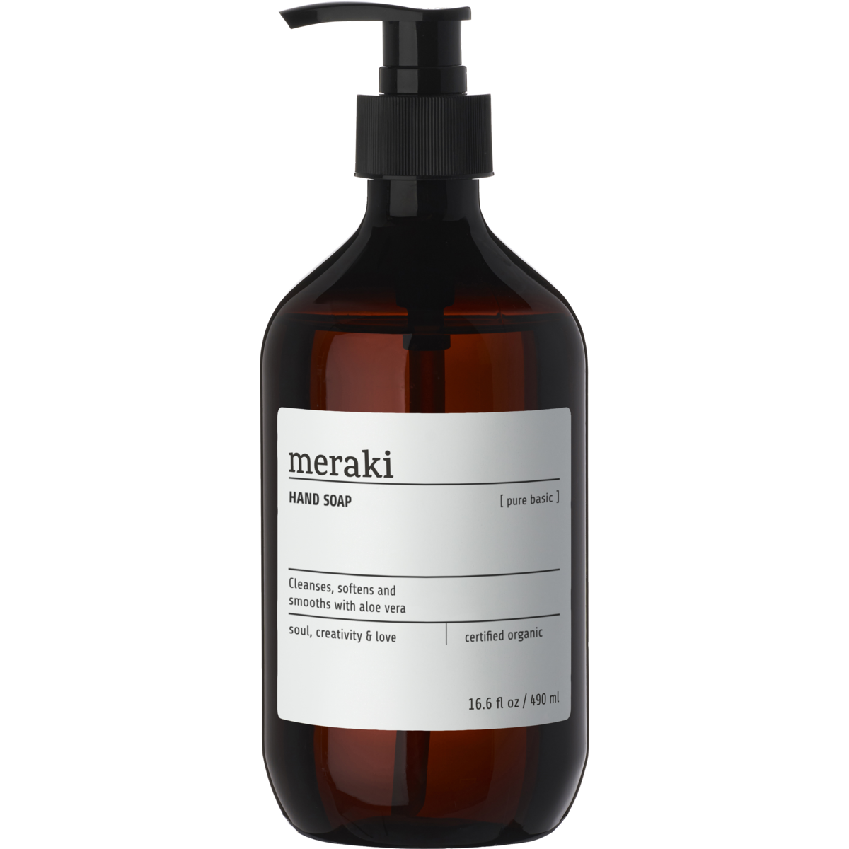 Meraki Handseife Pure Basic – 490 ml