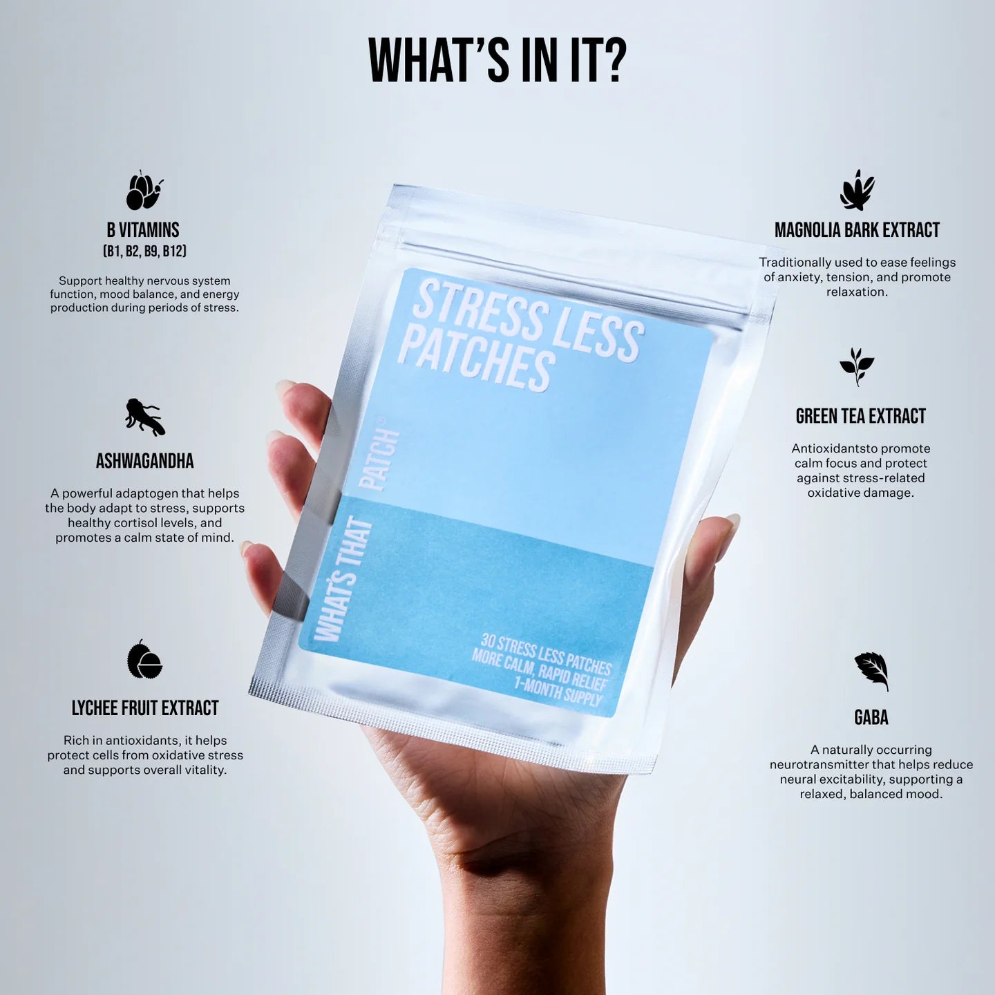 Stress Less Patches