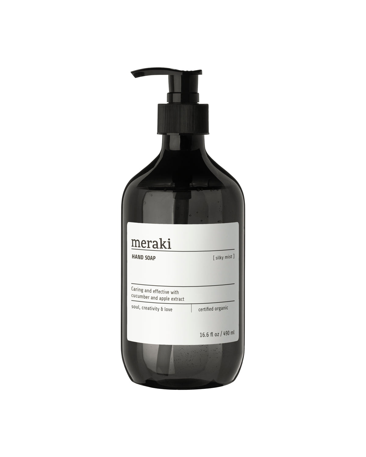 Meraki Handseife Silky Mist – 490 ml