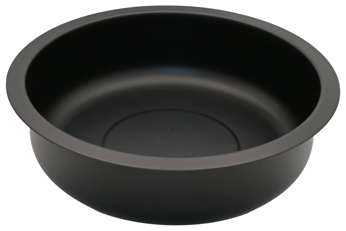 Waschschüssel Edelstahl 7 l – Schwarz matt – Produktansicht