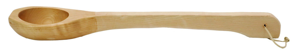 Saunakelle Birkenholz 50 cm mit lackierter Schöpfmulde – Produktansicht