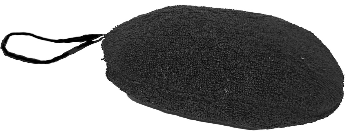 Waschschwamm weich – Schwarz – Produktansicht