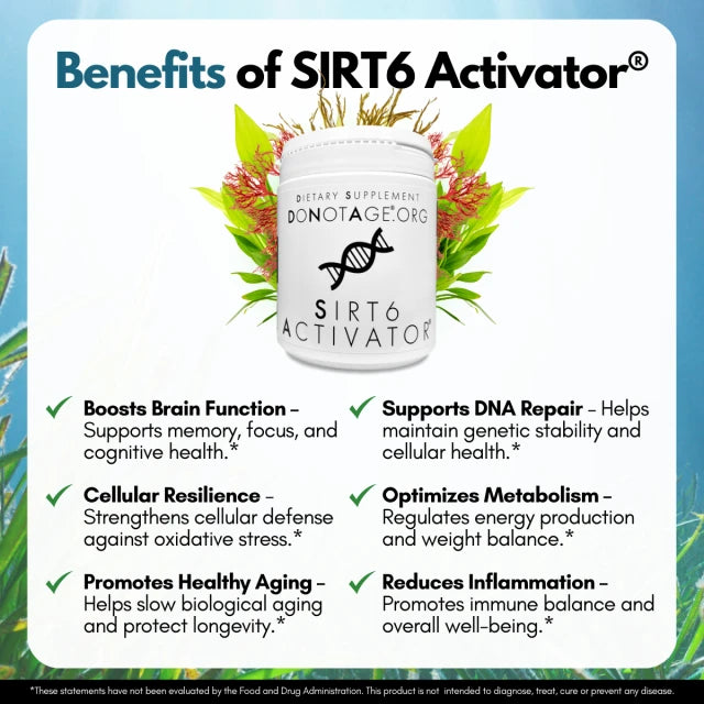 DoNotAge SIRT6Activator® – ergänzende Herstellerabbildung 5