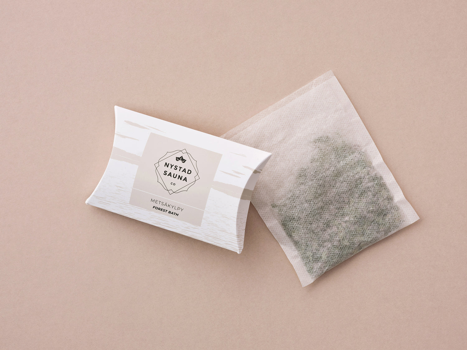 Organic forest bath birch