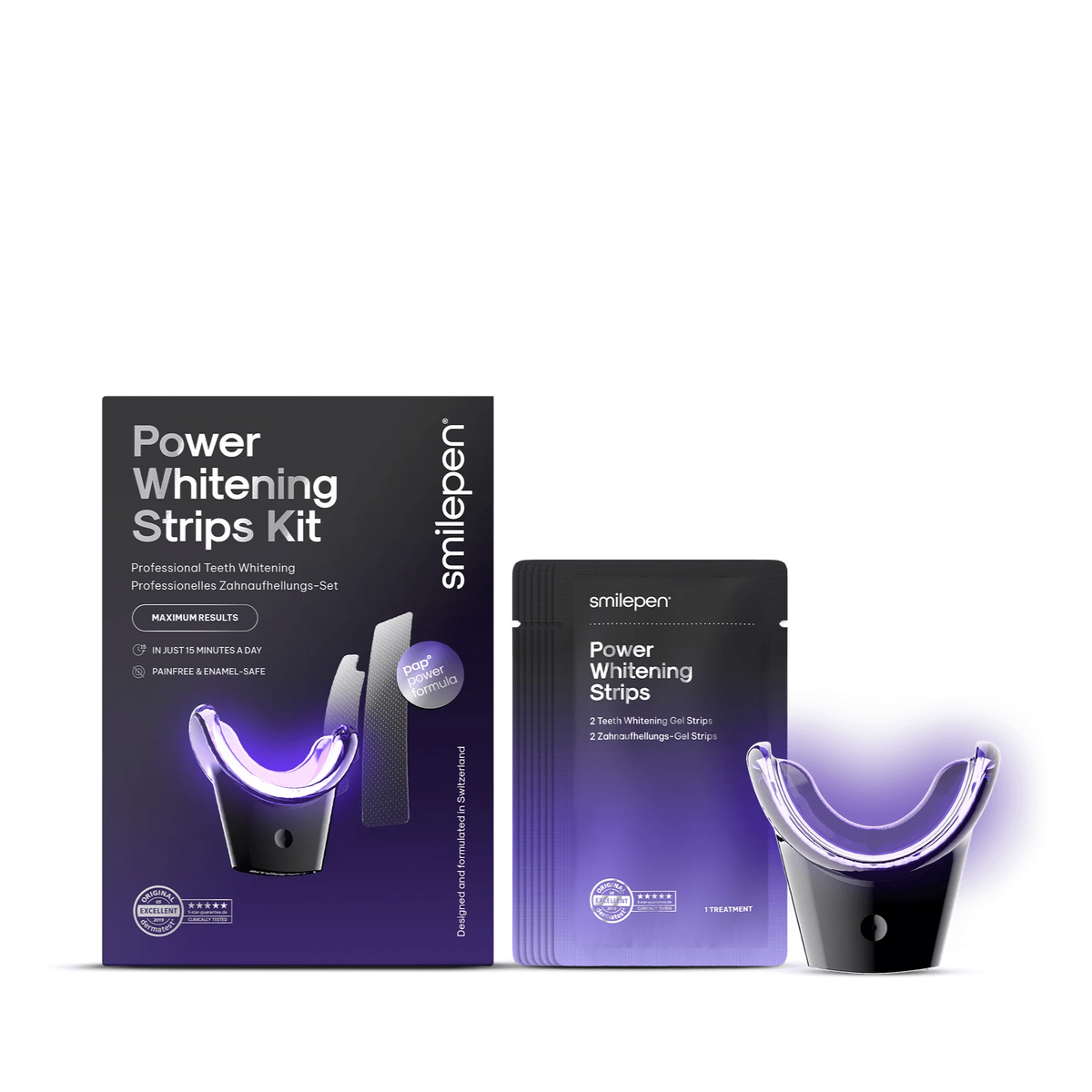 Power Whitening Strips Kit