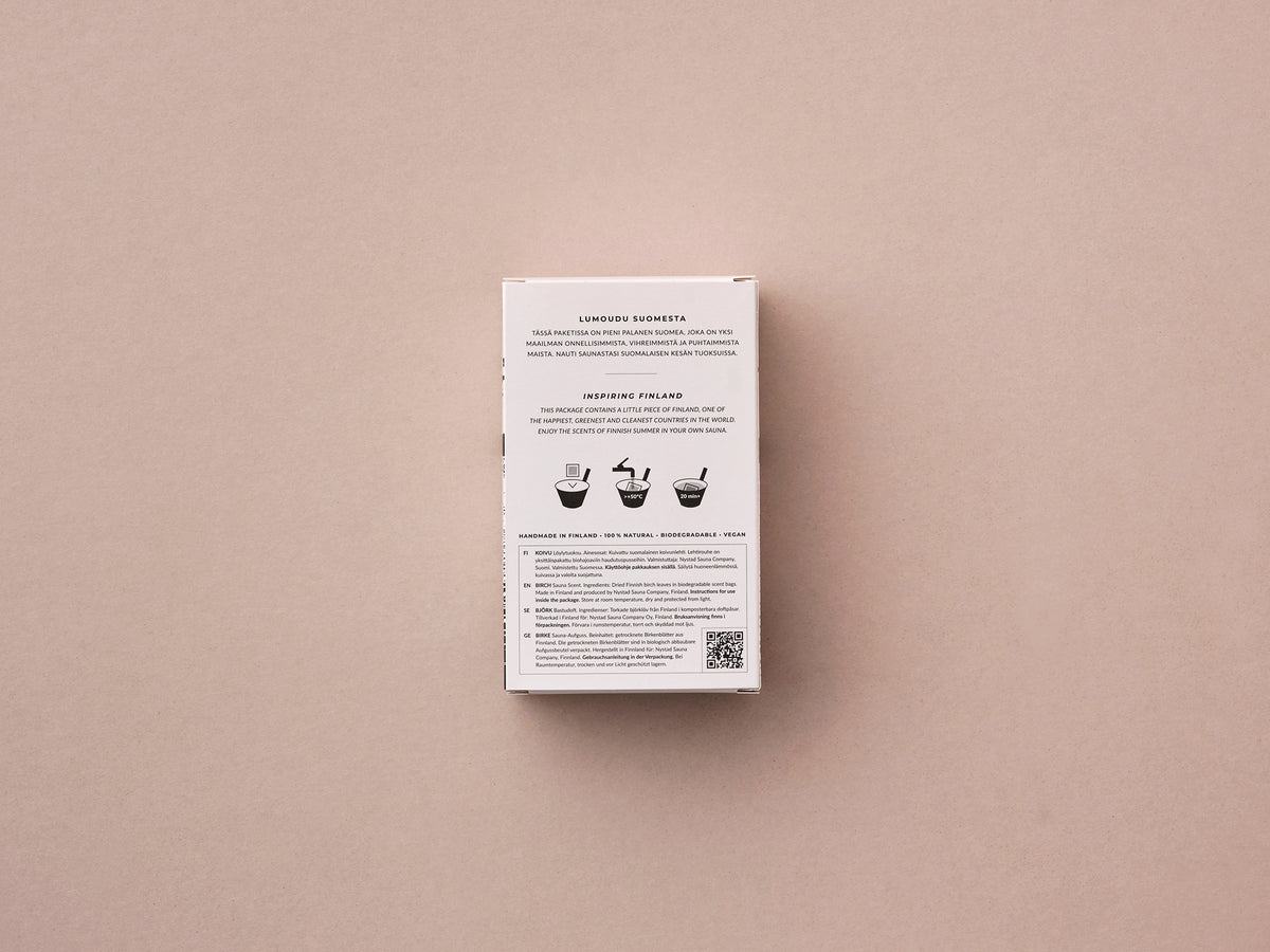 Bio Sauna Aufguss Birke 3er Pack