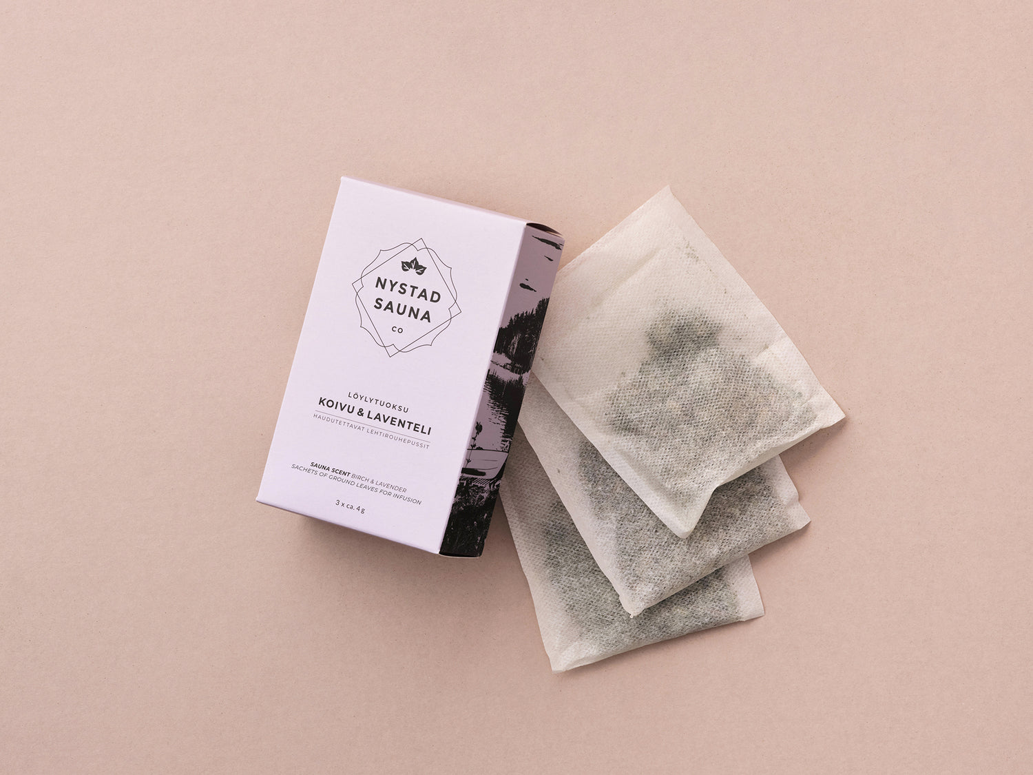 Organic sauna infusion birch & lavender 3-pack