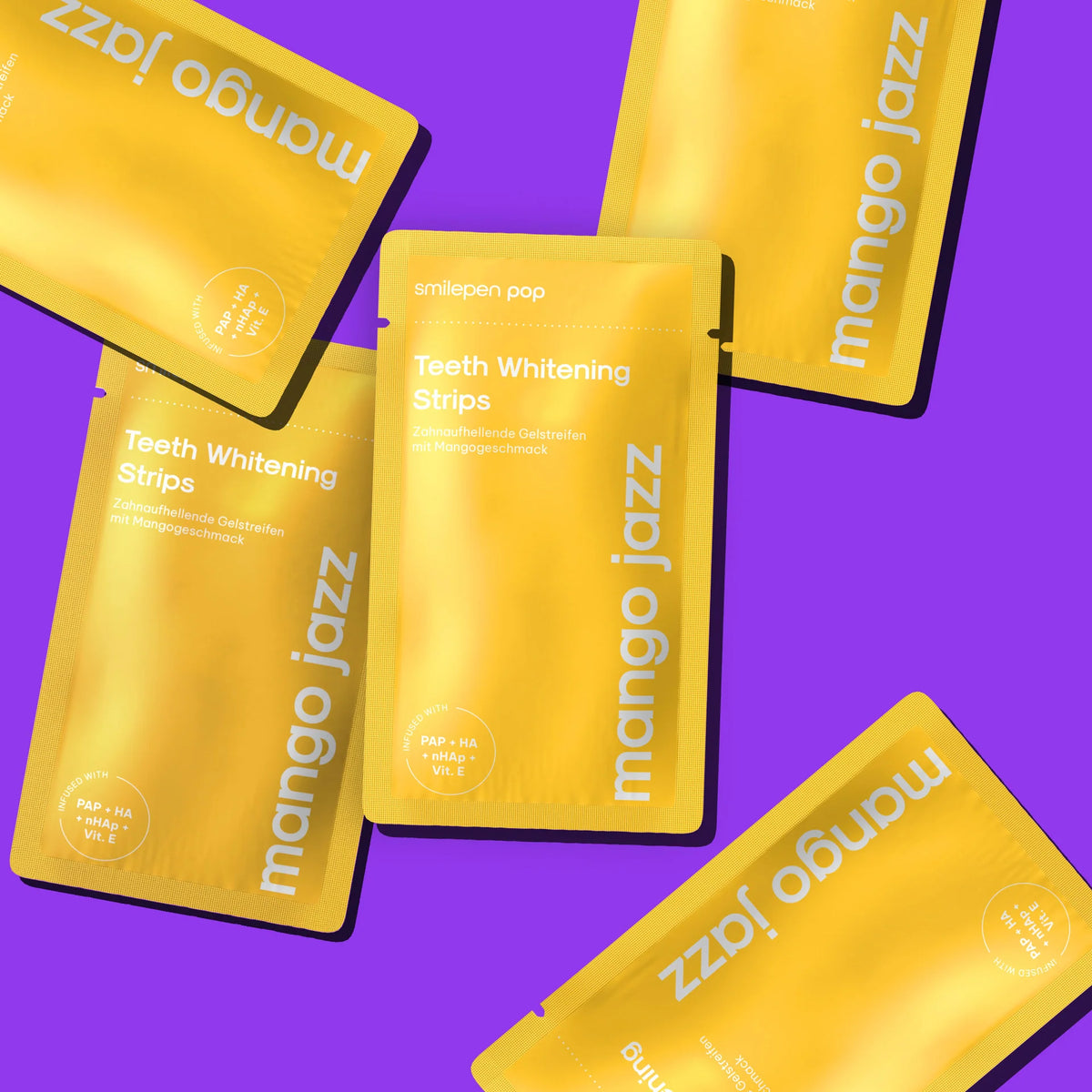 Pop - Mango Jazz Whitening Strips 7x2