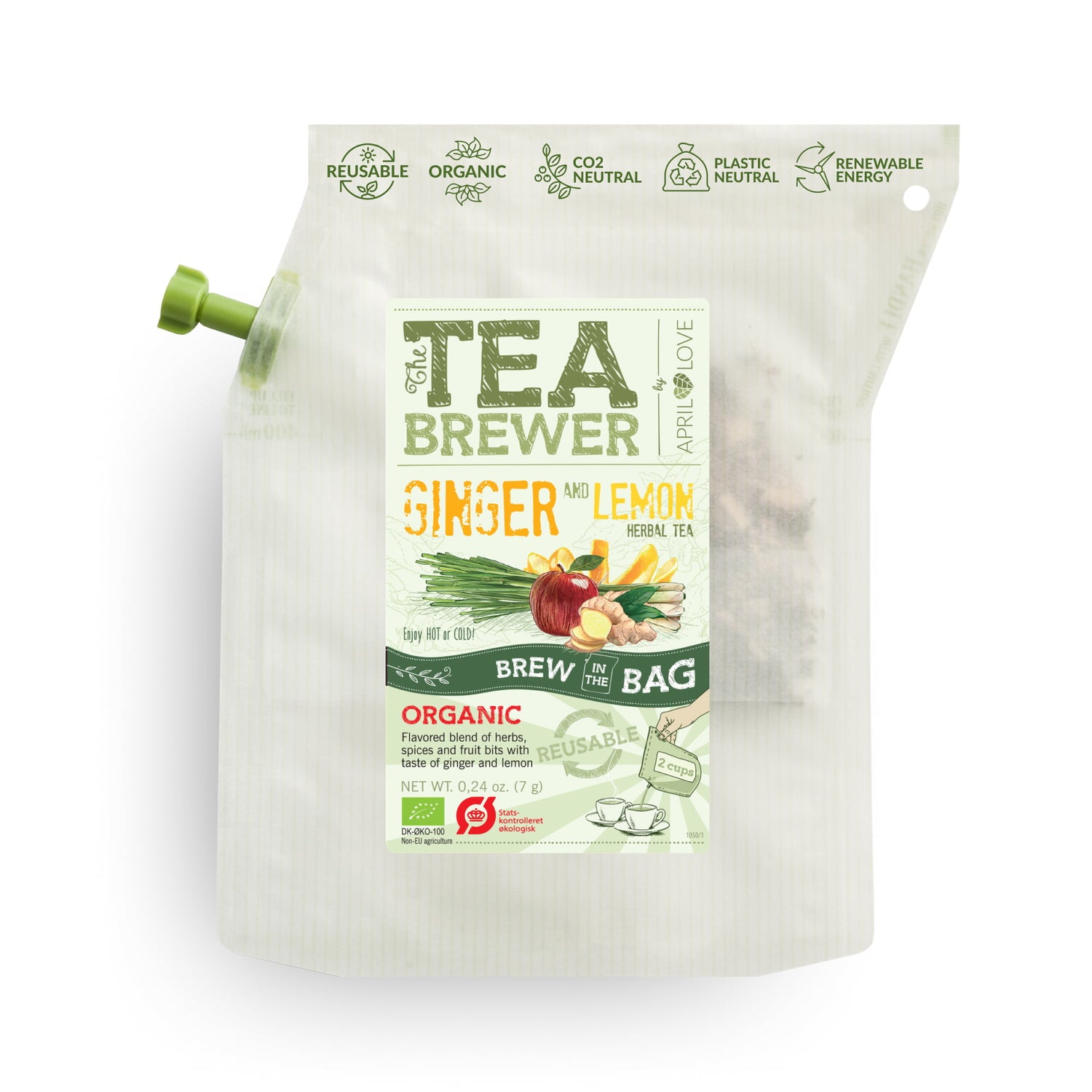 Ginger & Lemon Tea Brewer