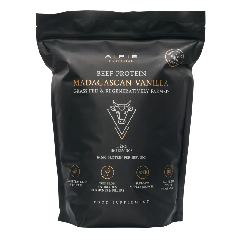 Grass-Fed Beef Protein with Madagascan Vanilla