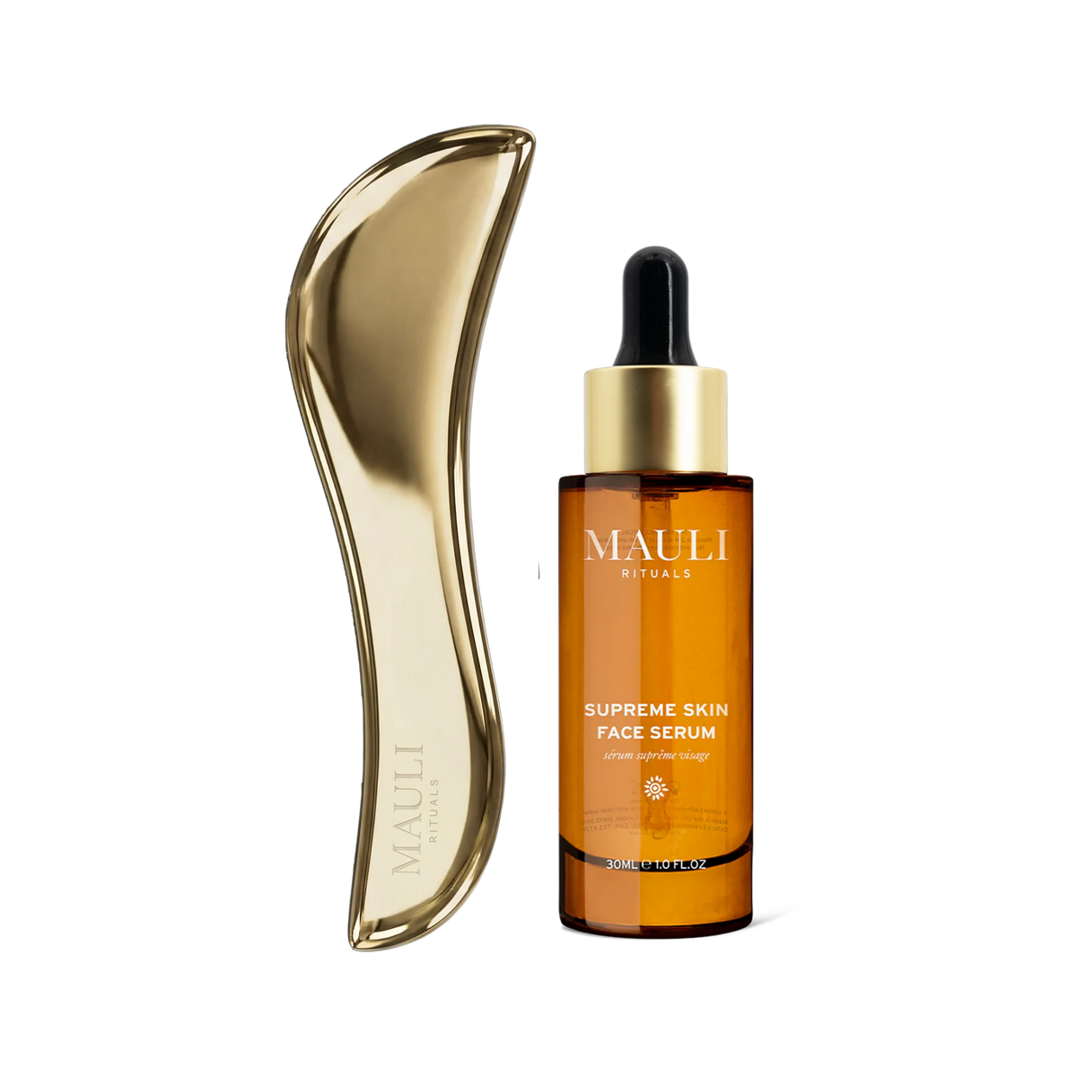 MAULI RITUALS Supreme Skin Sculpting Duo – Serum & Kansa-Tool – Produktansicht 2
