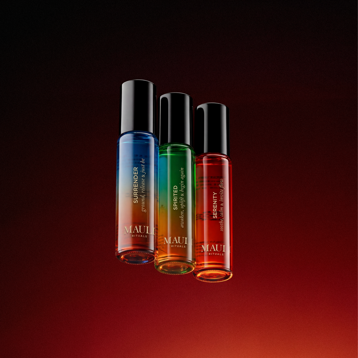 Mauli Rituals Brighter Days Aromaöl-Roller Geschenkset, 3 × 10 ml