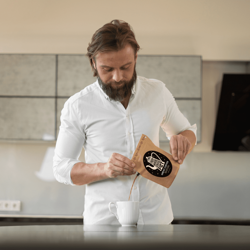 Coffee Pot – Filterkaffee im Aufbrühbeutel – Detailansicht