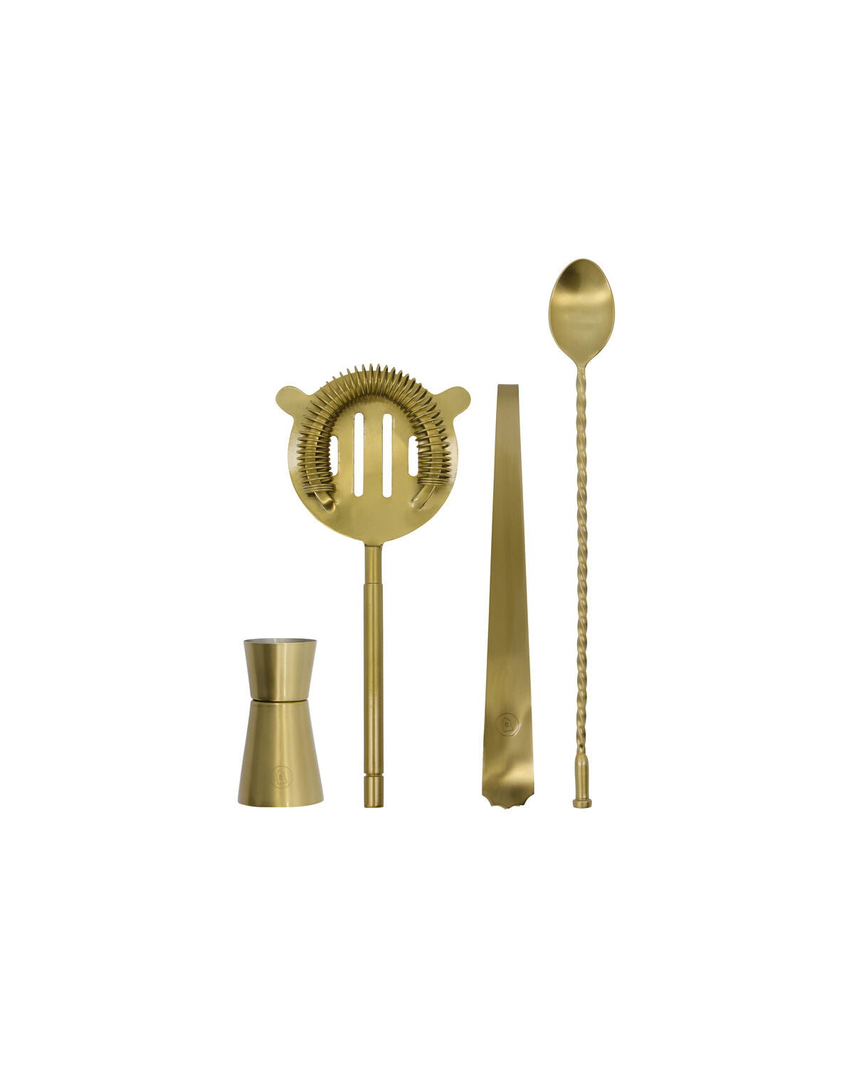 House Doctor Kett Cocktail-Set Antik-Messing, 4-teilig