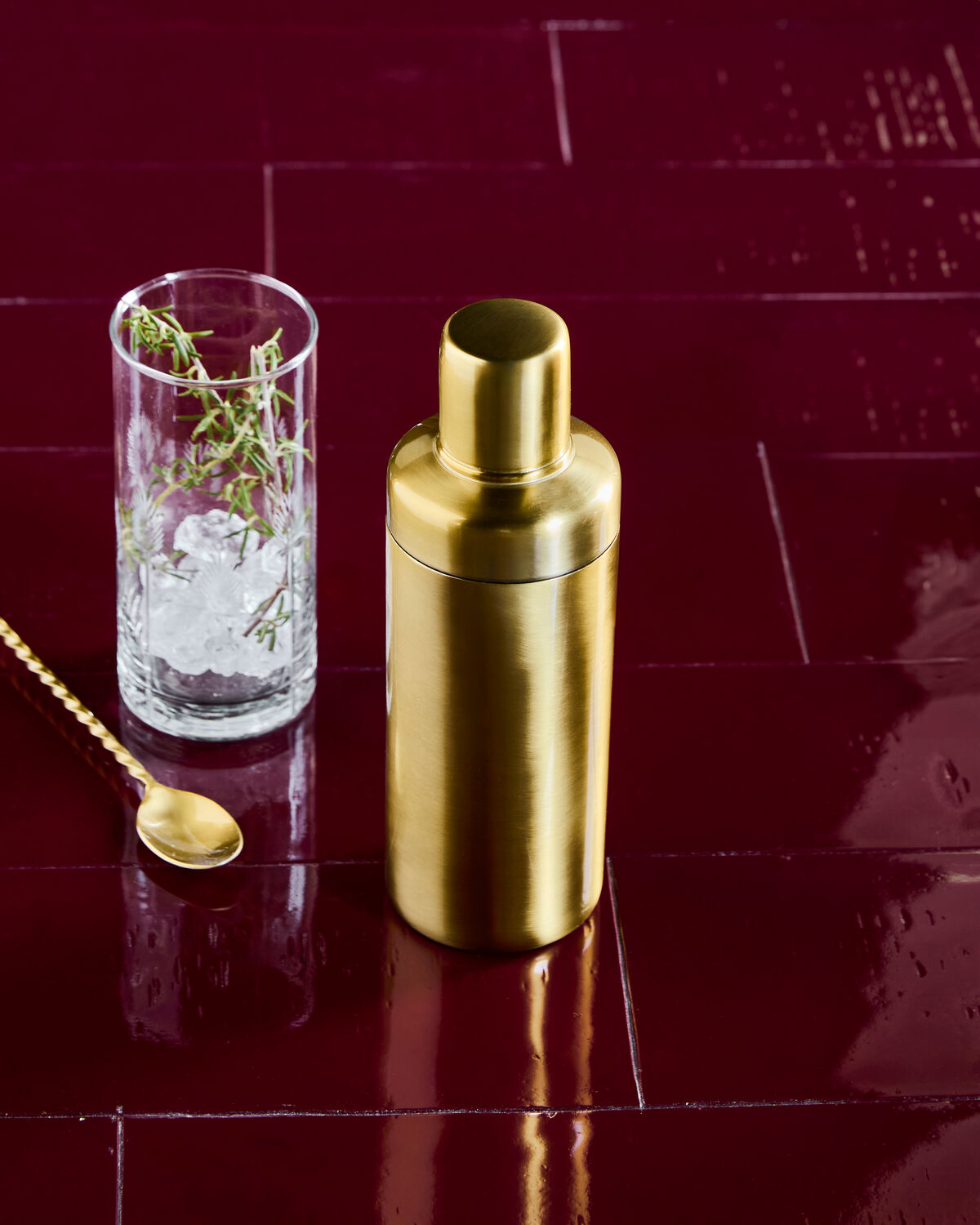 House Doctor Kett Cocktailshaker Antik-Messing, 650 ml – Ansicht 2