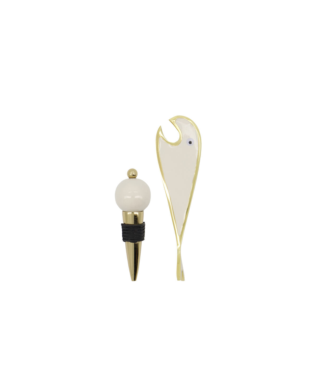House Doctor Open Flaschenöffner & Flaschenverschluss Gold/Sand