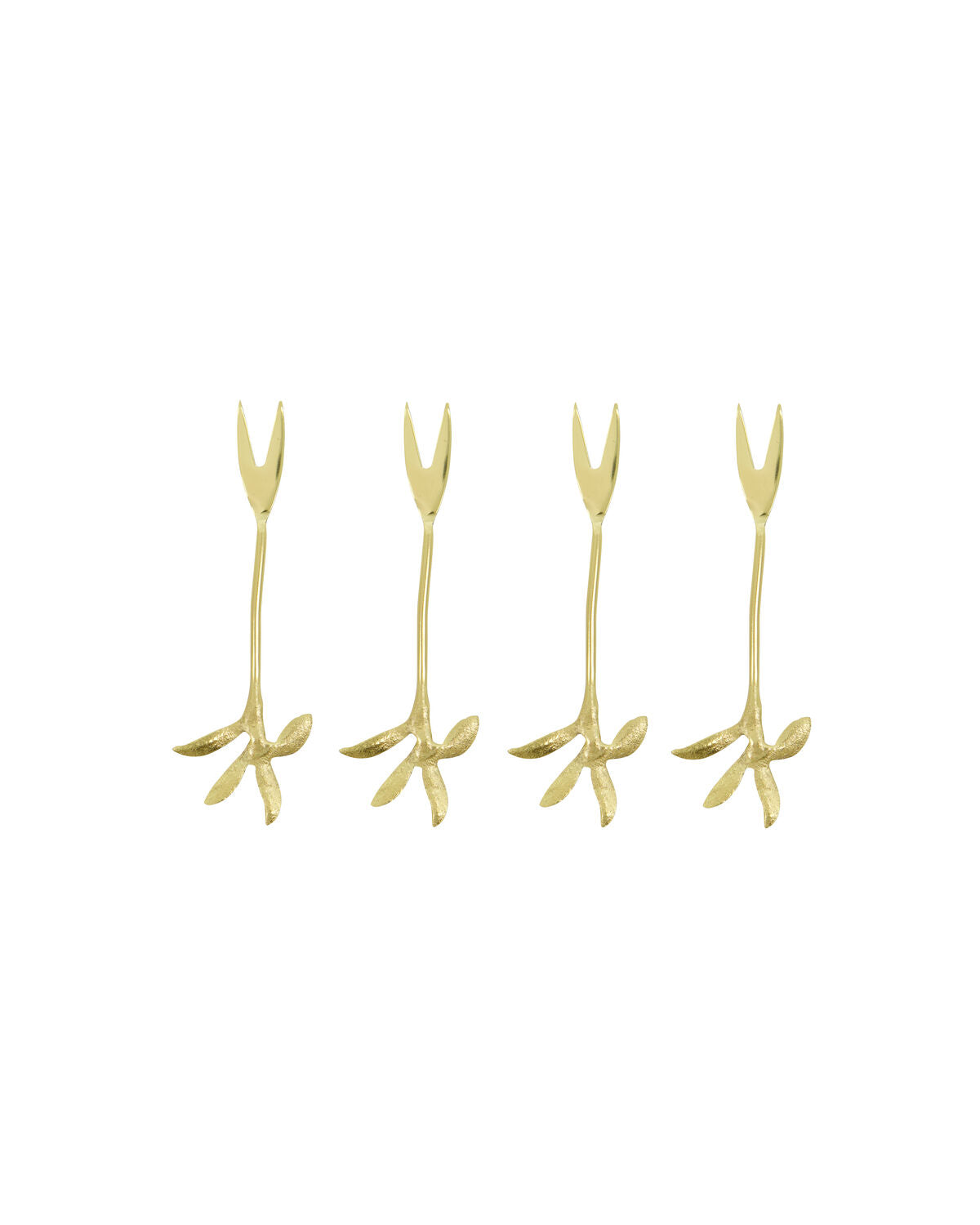 House Doctor Serve Serviergabeln Antik-Gold, 4er-Set