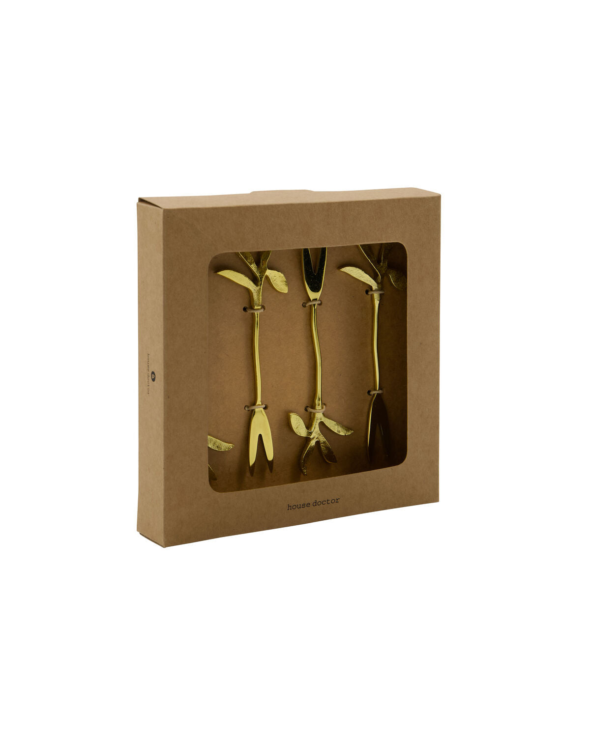 House Doctor Serve Serviergabeln Antik-Gold, 4er-Set – Ansicht 4