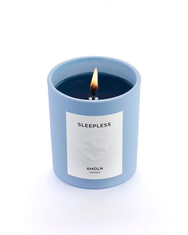 Sleepless scented candle