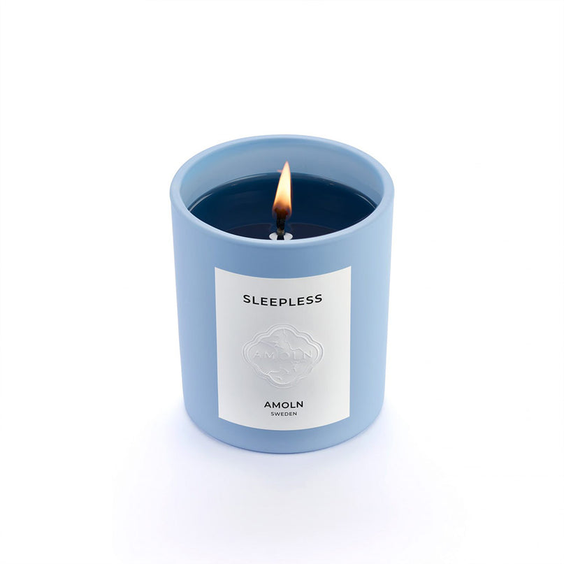 Sleepless scented candle