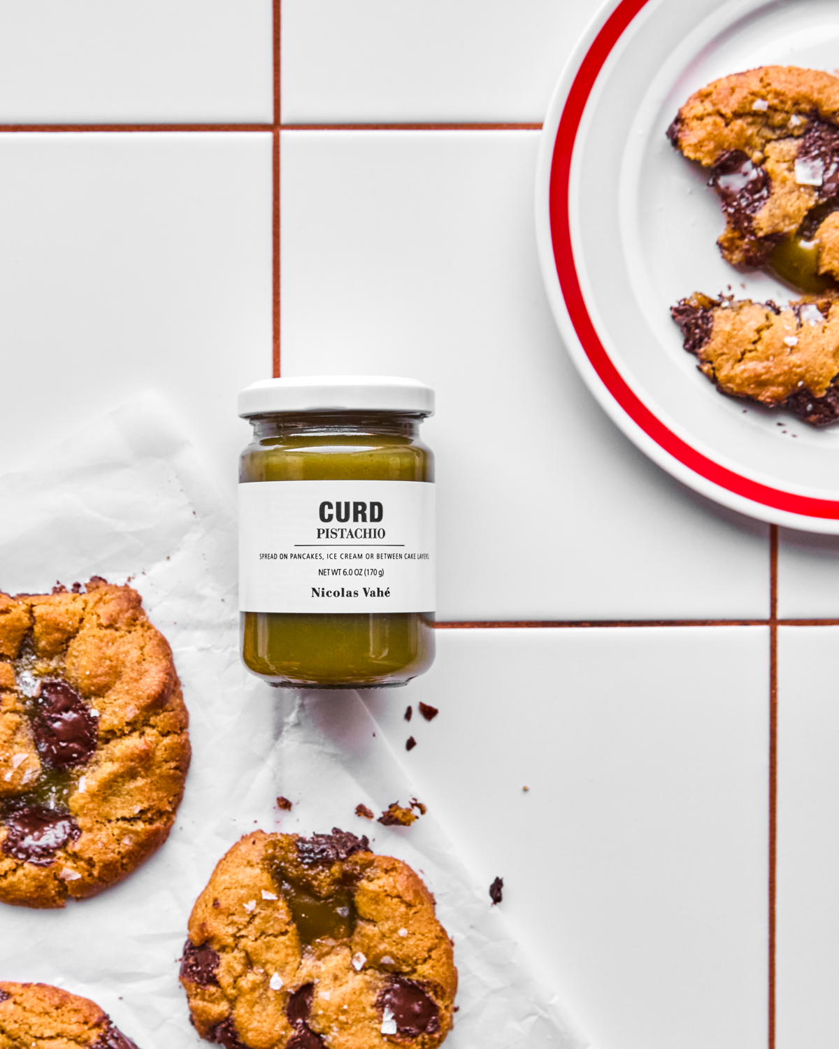 Nicolas Vahé - Pistachio curd