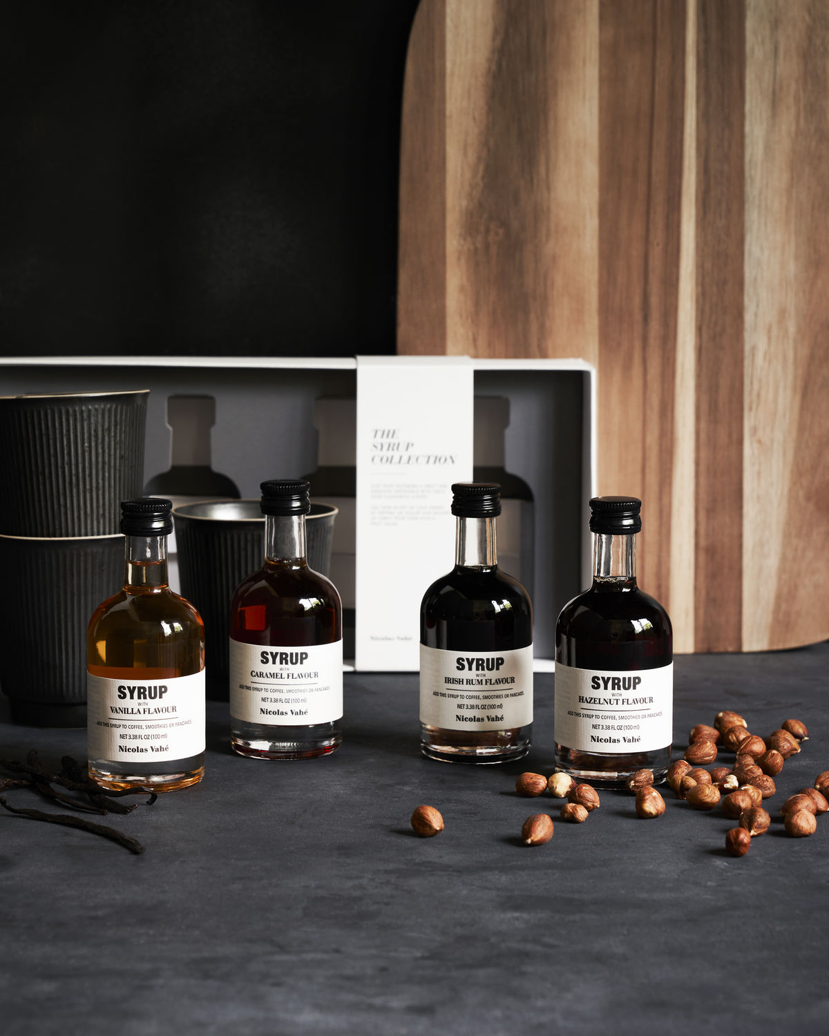 Geschenkset Nicolas Vahé The syrup collection
