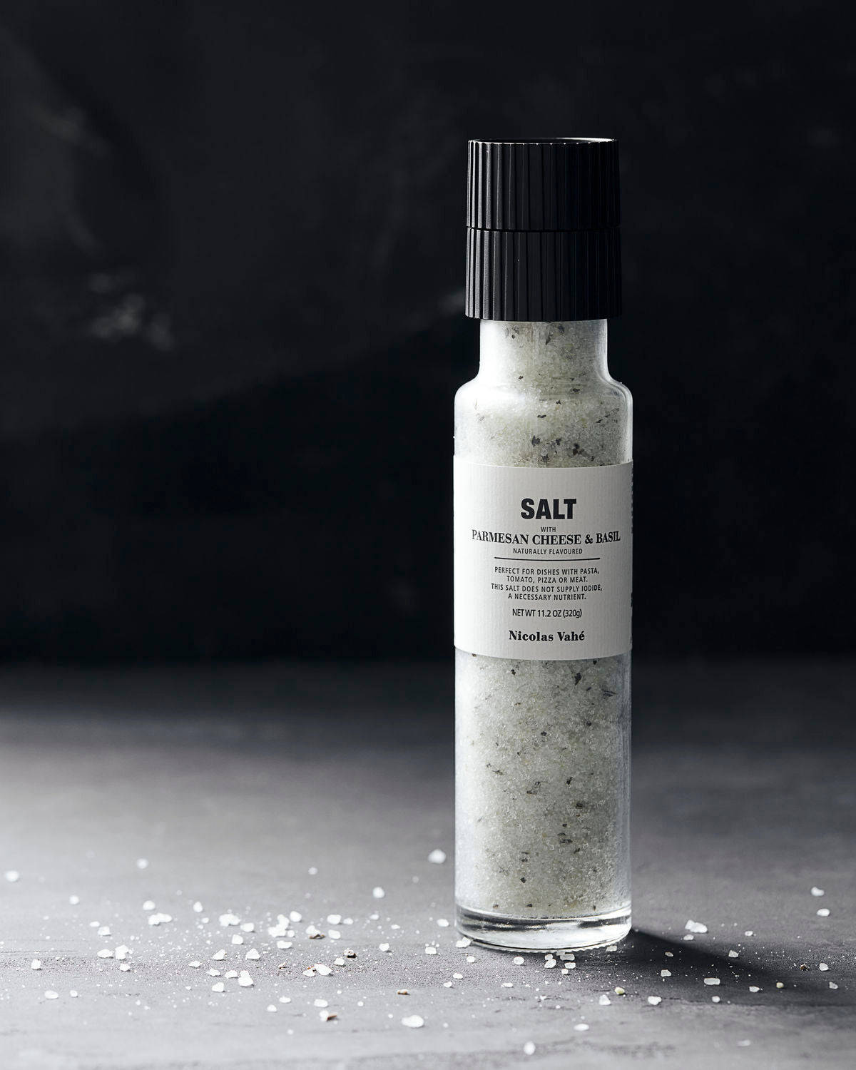 Nicolas Vahé Salt Mill with Parmesan &amp; Basil
