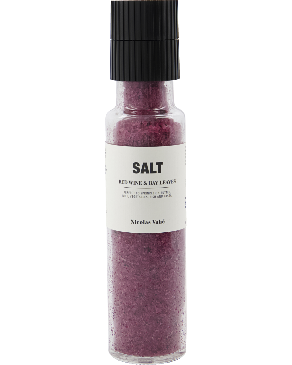 Salz mit Rotwein und Lorbeerblättern