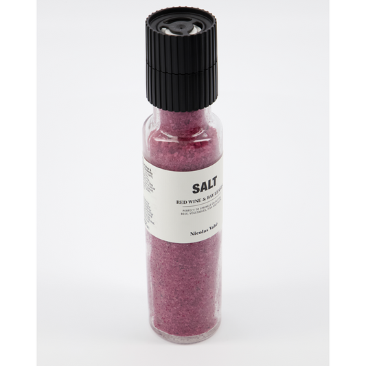 Nicolas Vahé Salzmühle mit Rotwein und Lorbeerblättern