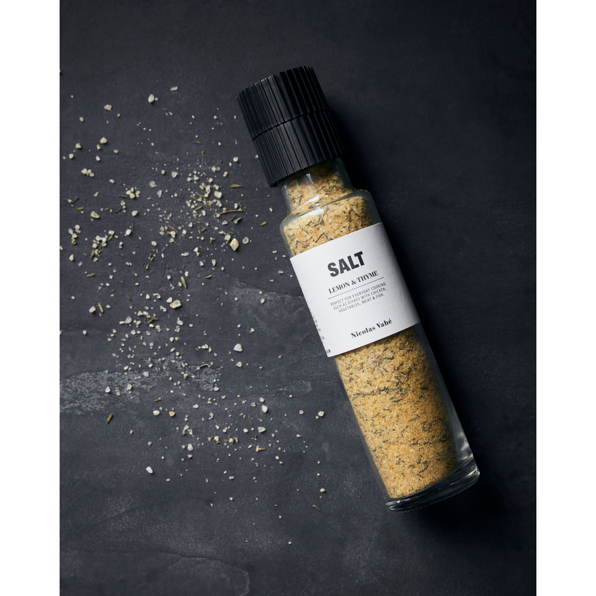 Nicolas Vahé Salt Mill with Lemon and Thyme