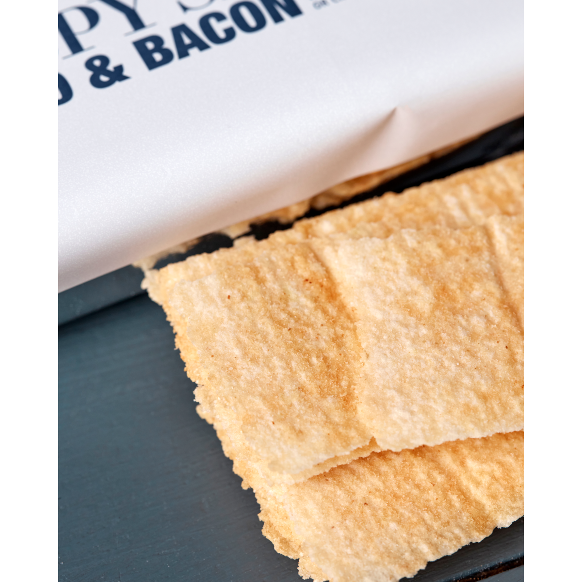 Chips with potatoes & bacon