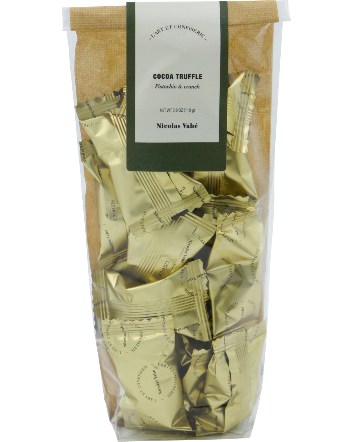 Nicolas Vahé - Kakaotrüffel mit Pistazie & Crunch