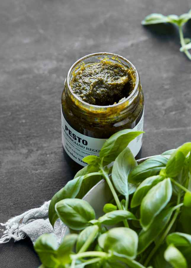 Pesto with basil &amp; Parmigiano Reggiano