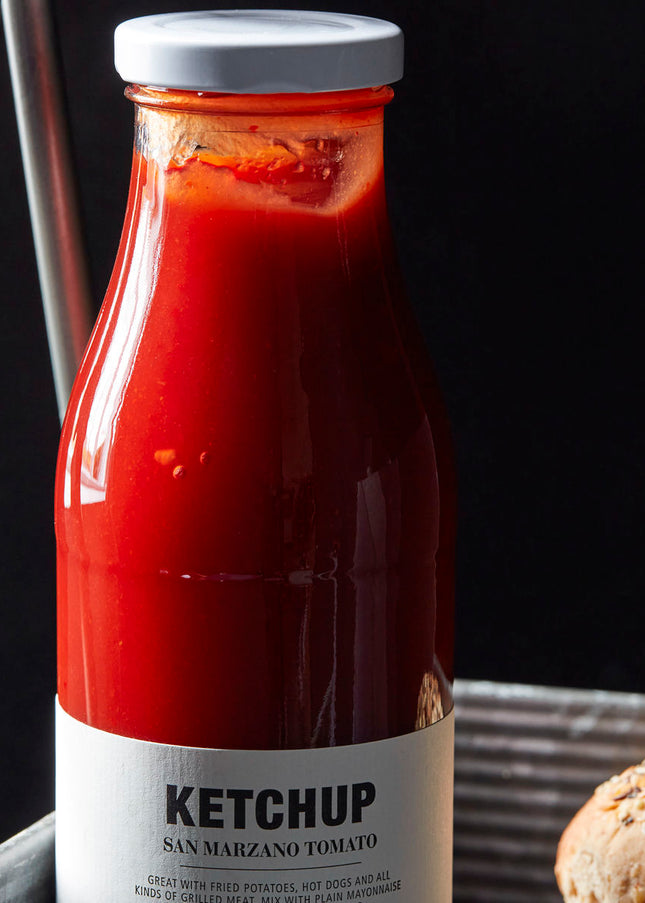 Ketchup with San Marzano tomatoes