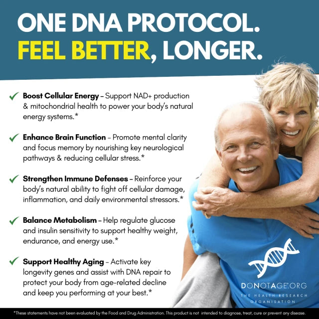 Longevity Starter Pack – 6 Wirkstoffe für Energie, Fokus & Zellgesundheit