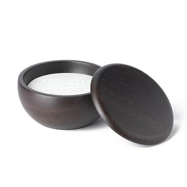 Almond Shaving Soap in Wenge Bowl