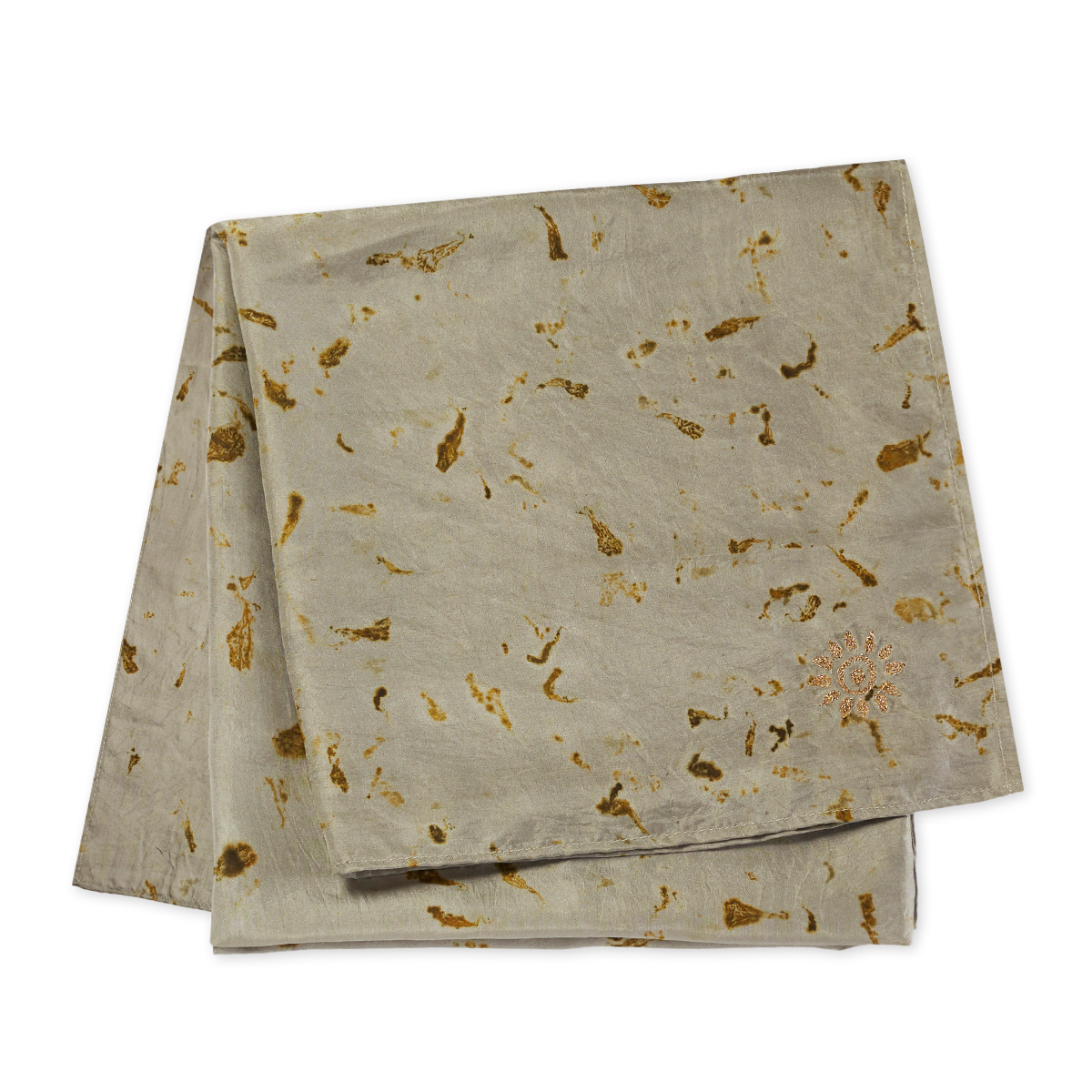 MAULI RITUALS Temple Blessed – Seidentuch 90 × 90 cm – Produktansicht 2