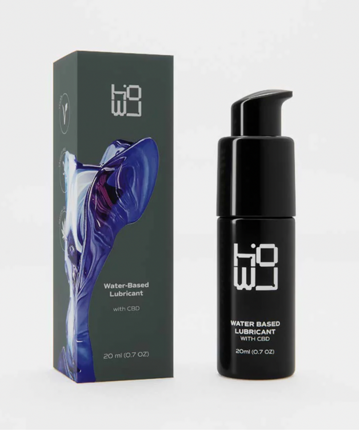 Wasserbasiertes CBD-Gleitgel