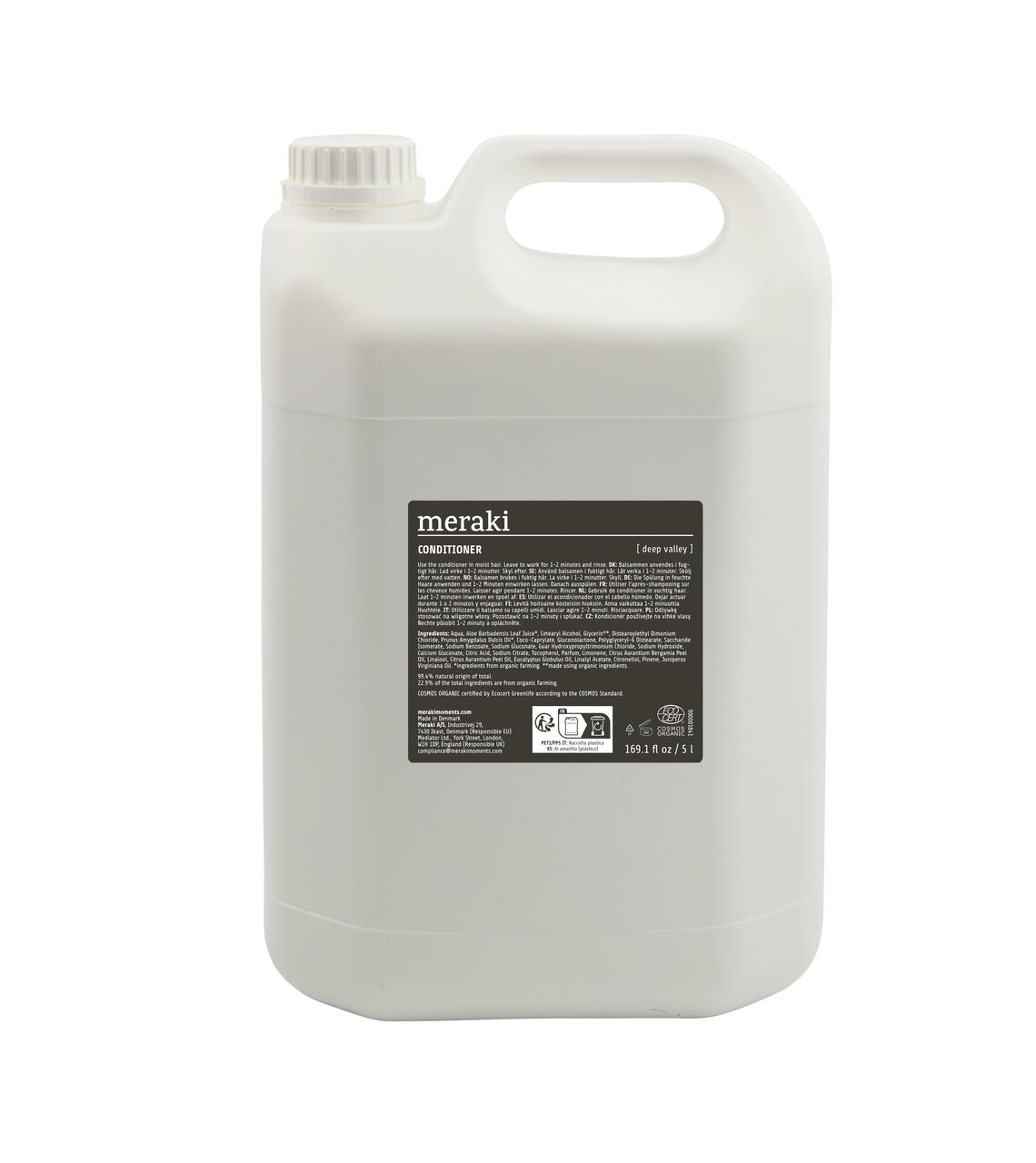 Meraki Deep Valley Conditioner Refill 5 l – Professioneller Hotel-Conditioner mit natürlichem Duft