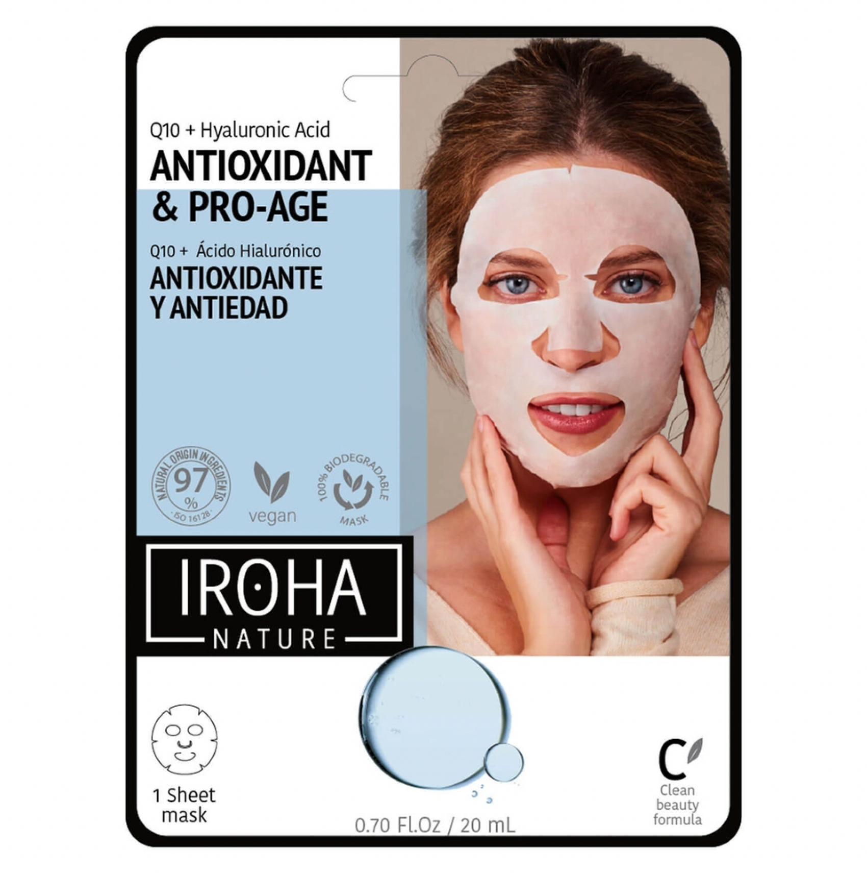 Iroha Nature - Antioxidant &amp; Pro-Age Sheet Mask