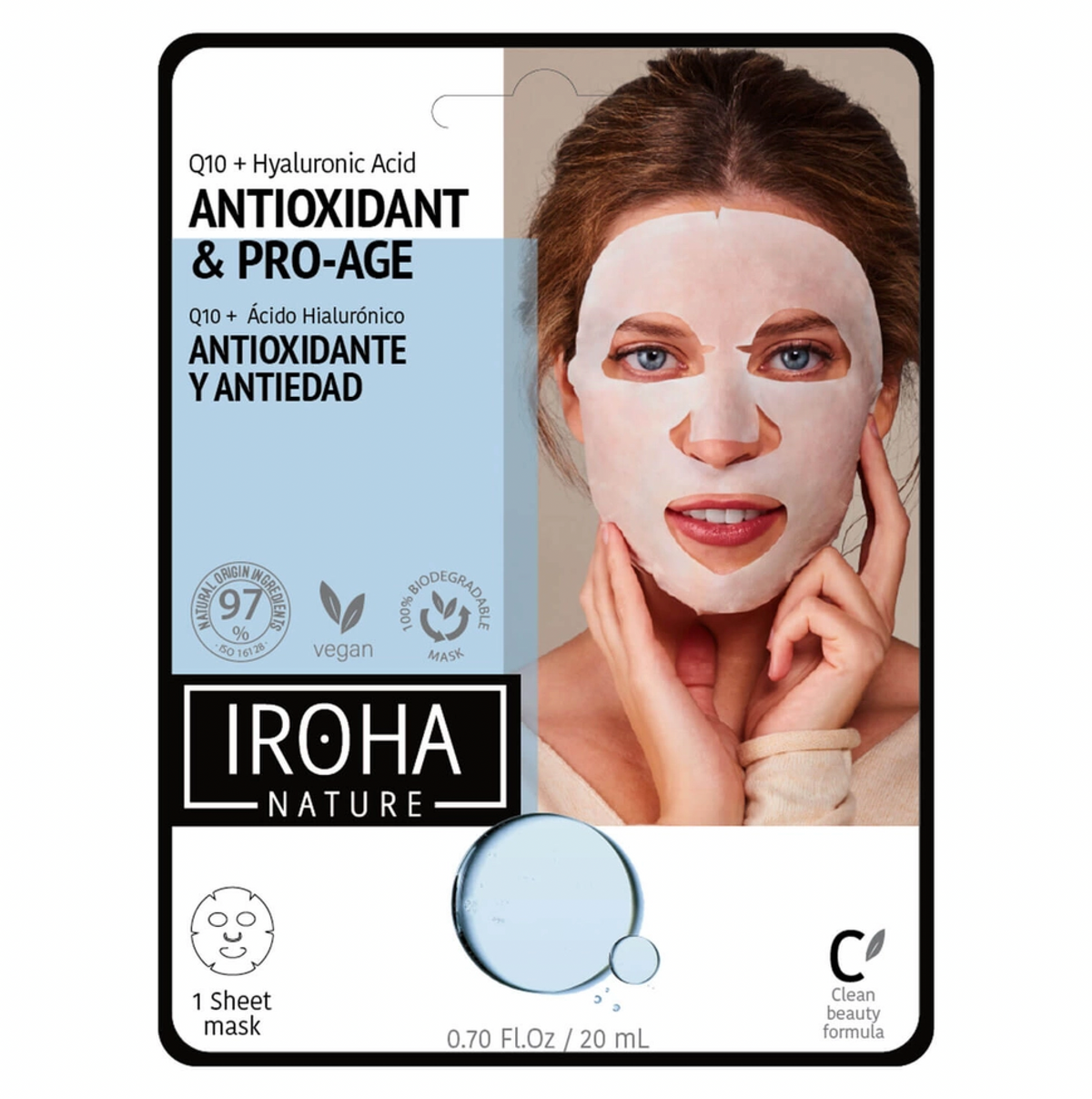 Iroha Nature - Antioxidant & Pro-Age Sheet Mask