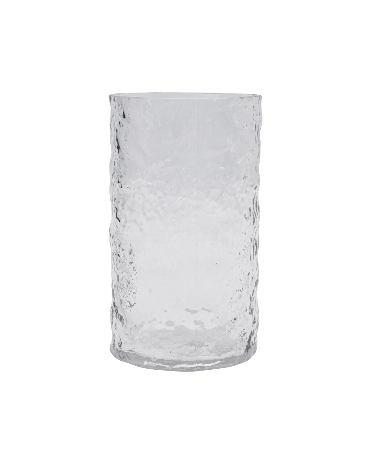 House Doctor Vase Huri – Klar – H: 20 cm, dia L: 11.5 cm