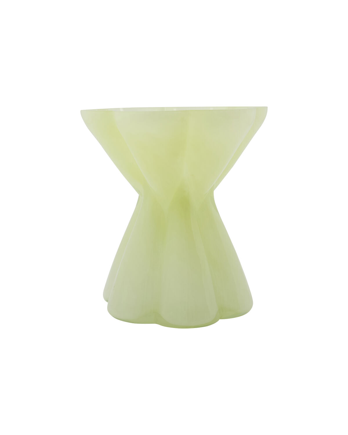 House Doctor Vase Say – Gelb – H: 21.5 cm, dia S: 17.5 cm, dia L: 20 cm