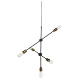 Molecular Pendelleuchte Schwarz-Messing